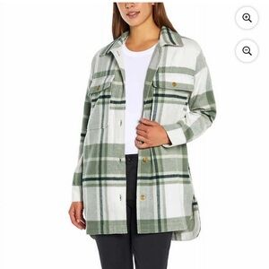 Brand new Banana Republic Ladies' Shirt Jacket (Green, medium)
